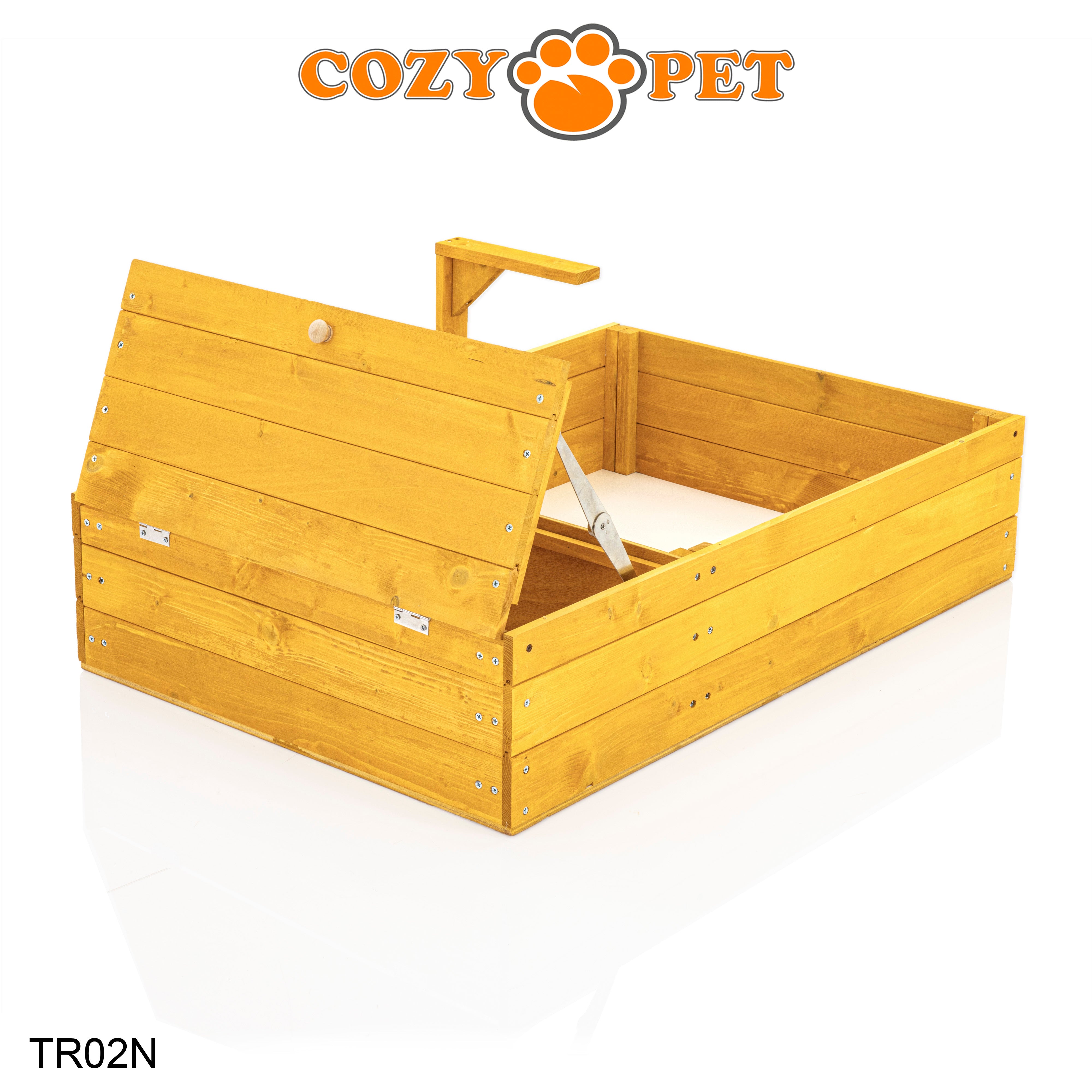 Tortoise Table by Cozy Pet Guinea Pig, Hamster, Rabbit Run - Natural - TR02N