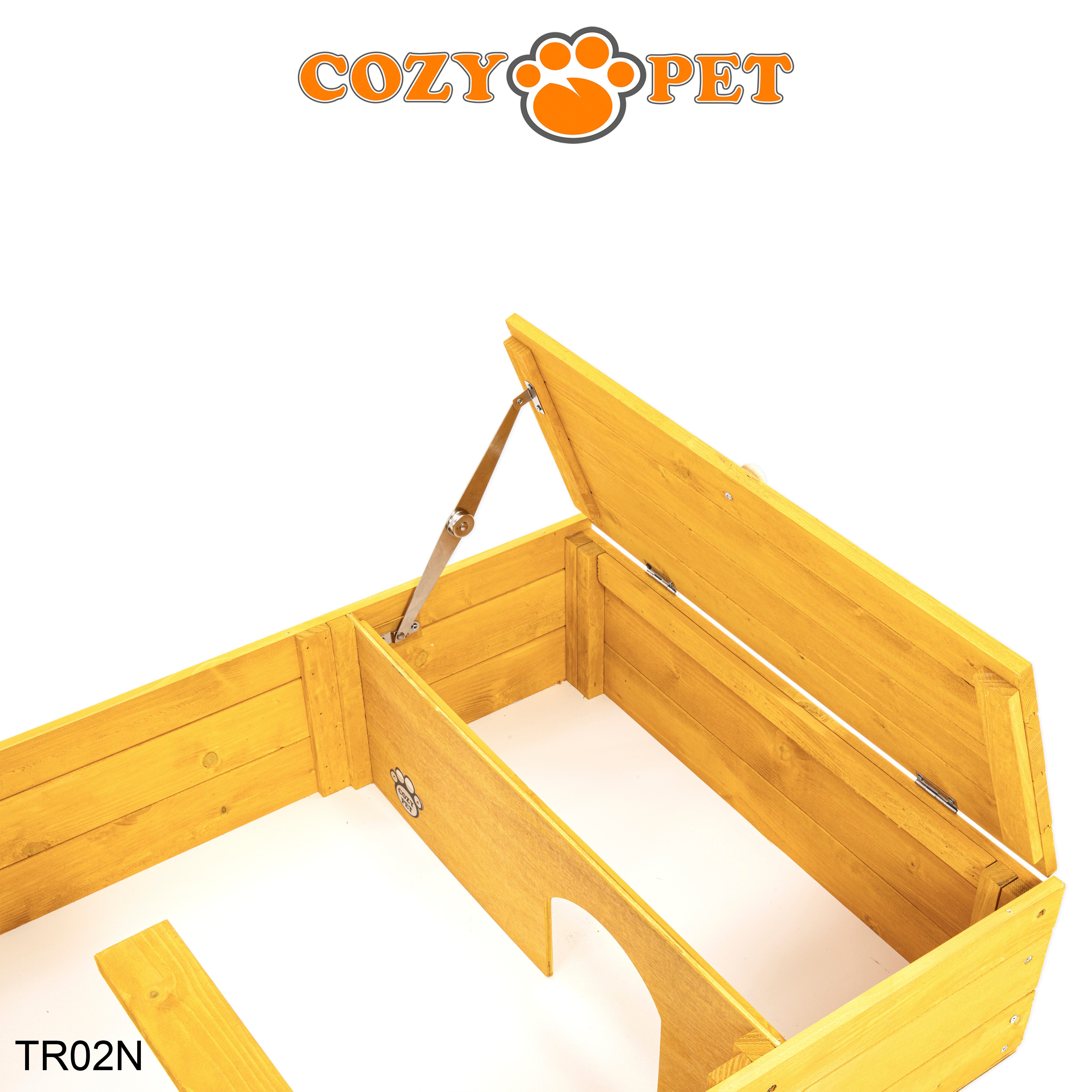 Tortoise Table by Cozy Pet Guinea Pig, Hamster, Rabbit Run - Natural - TR02N