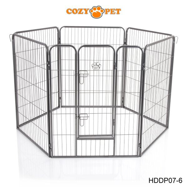 Heavy Duty Playpen 6-Sided 1m Tall by Cozy Pet Model HDDP07-6