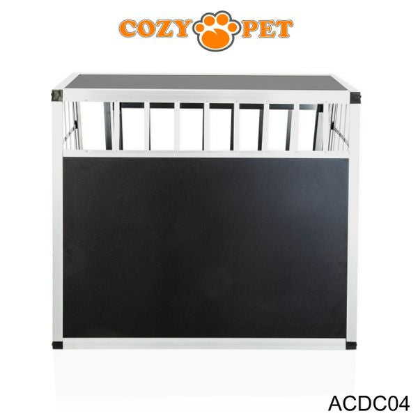 Aluminium Car Dog Cage by Cozy Pet Travel Puppy Crate Pet Carrier Transport ACDC04 - RET - Customer Return 45% Discount