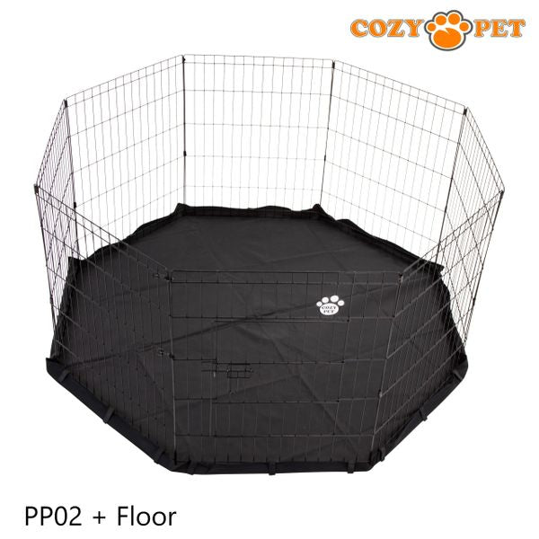 Playpen Puppy Rabbit with Floor by Cozy Pet - 76cm High - Model PP02 + Floor