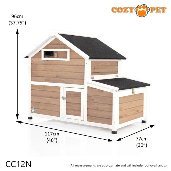 Chicken Coop by Cozy Pet Rabbit Hutch Model CC12N