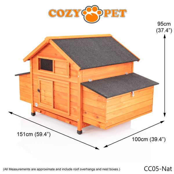 Chicken Coop Hen House by Cozy Pet Model CC05N