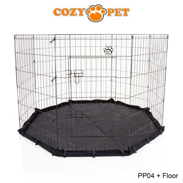 Playpen Puppy Rabbit with Floor by Cozy Pet - 100cm High - Model PP04 + Floor