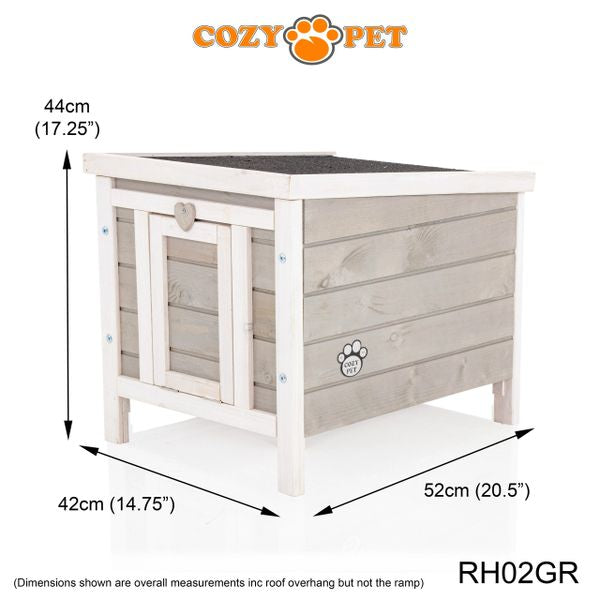 Rabbit Hide by Cozy Pet - Grey - Model RH02GR