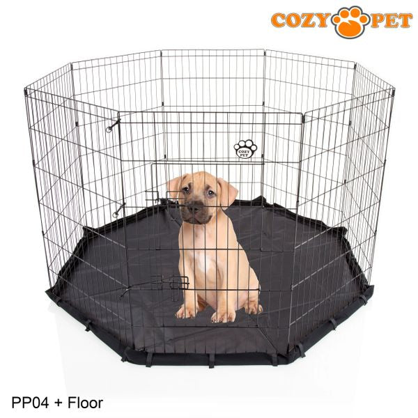 Playpen Puppy Rabbit with Floor by Cozy Pet - 100cm High - Model PP04 + Floor