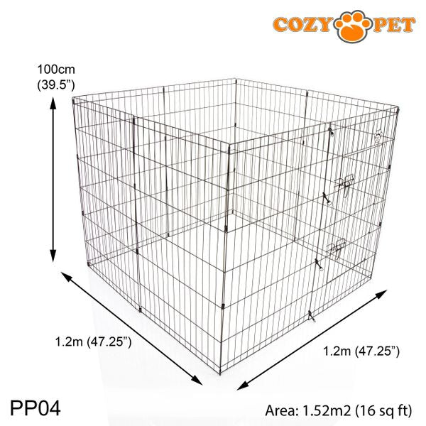 Playpen Puppy Rabbit by Cozy Pet - 100cm High - Model PP04 - RET - Customer Return 35% Discount.