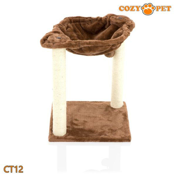 Cat Tree by Cozy Pet Deluxe Multi Level Cat Hammock - CT12-Choc