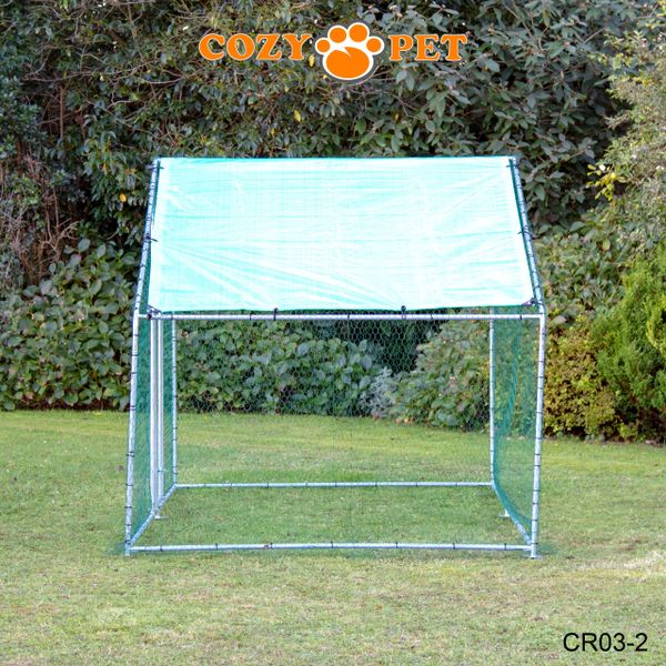 Cozy Pet Chicken Run Roof 3m wide x 2m deep - CRR01