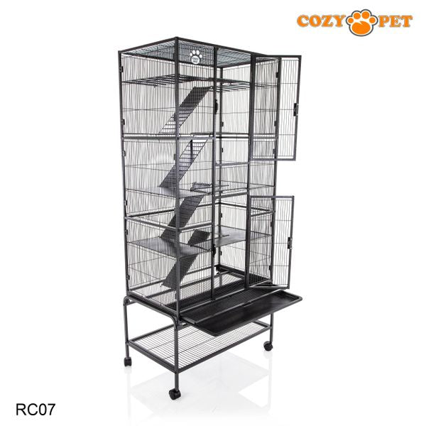 Rodent Cage by Cozy Pet 11mm Narrow Bar Spacing for Rat, Chinchilla, Degu, Ferret Model RC07