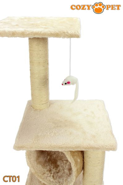 Cat Tree by Cozy Pet Deluxe Multi Level Cat Tree - CT01 - Beige