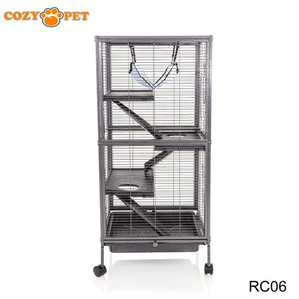 Rodent Cage by Cozy Pet 11mm Narrow Bar Spacing for Rat, Chinchilla, Degu, Ferret Model RC06