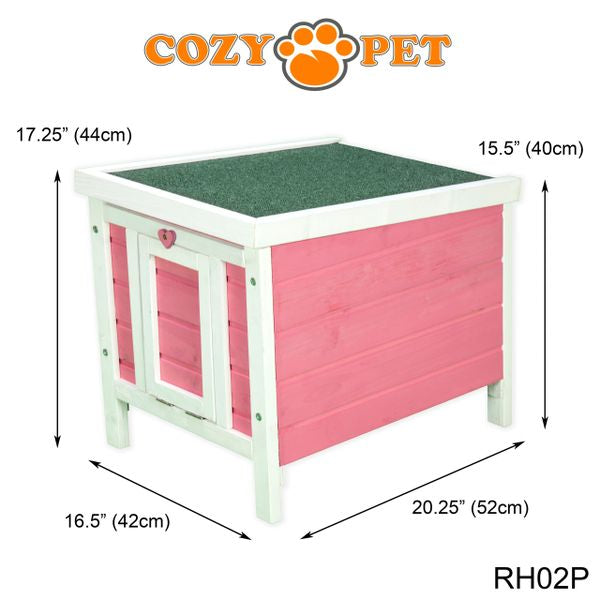 Rabbit Hide by Cozy Pet - Pink - Model RH02P