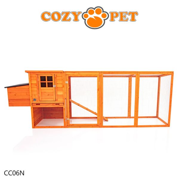 Chicken Coop Poultry Run by Cozy Pet Rabbit Hutch Model CC06-N