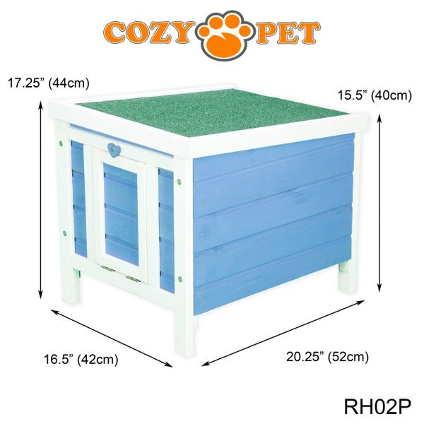 Rabbit Hide by Cozy Pet - Blue - Model RH02BL