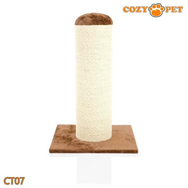 Cat Scratcher by Cozy Pet Deluxe Jumbo Scratching Post Cat Tree - CT07-Choc