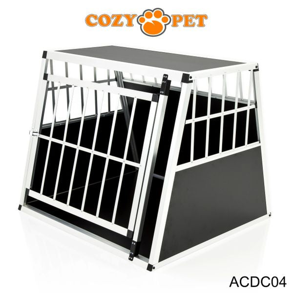 Aluminium Car Dog Cage by Cozy Pet Travel Puppy Crate Pet Carrier Transport ACDC04