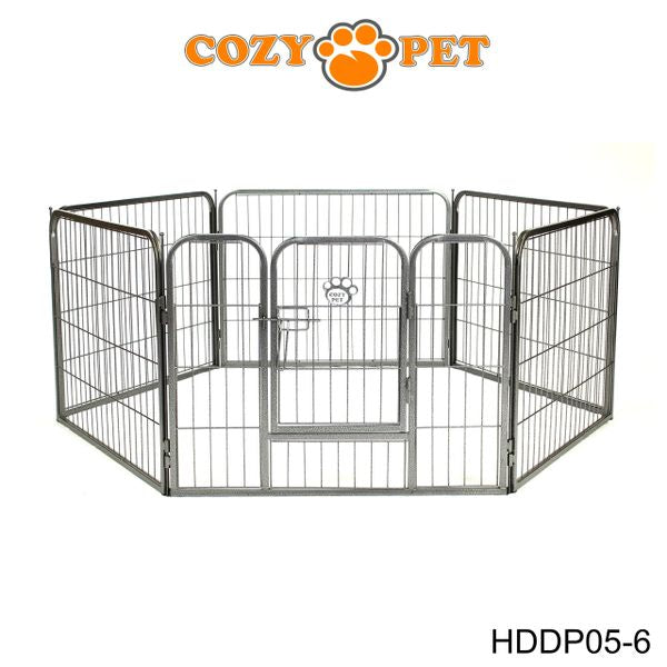 Heavy Duty Playpen 6-Sided 60cm Tall by Cozy Pet Model HDDP05-6