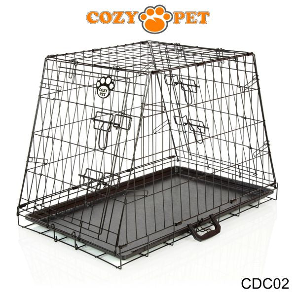 Car Dog Cage by Cozy Pet Travel Puppy Crate Pet Carrier Transport CDC02