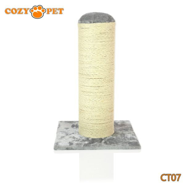 Cat Scratcher by Cozy Pet Deluxe Jumbo Scratching Post Cat Tree - CT07-Grey