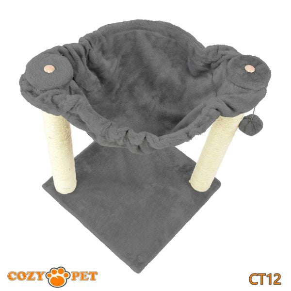 Cat Tree by Cozy Pet Deluxe Multi Level Cat Hammock - CT12-Dark Grey