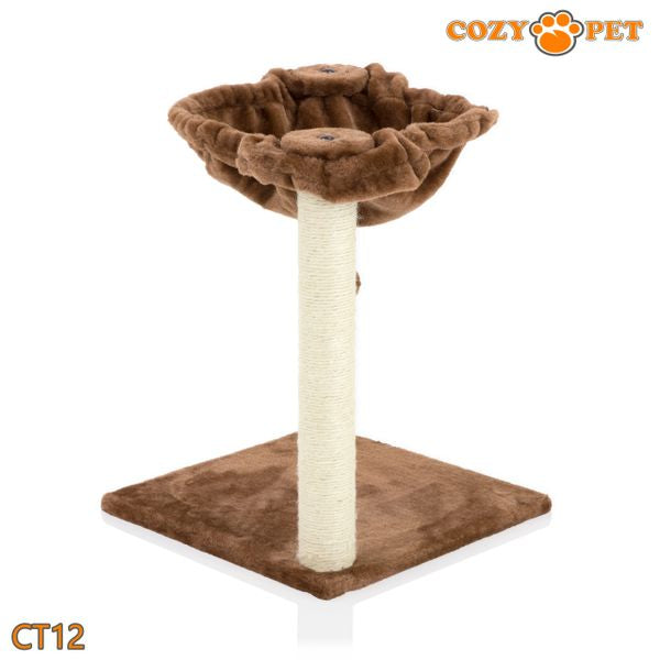 Cat Tree by Cozy Pet Deluxe Multi Level Cat Hammock - CT12-Choc