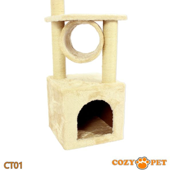 Cat Tree by Cozy Pet Deluxe Multi Level Cat Tree - CT01 - Beige