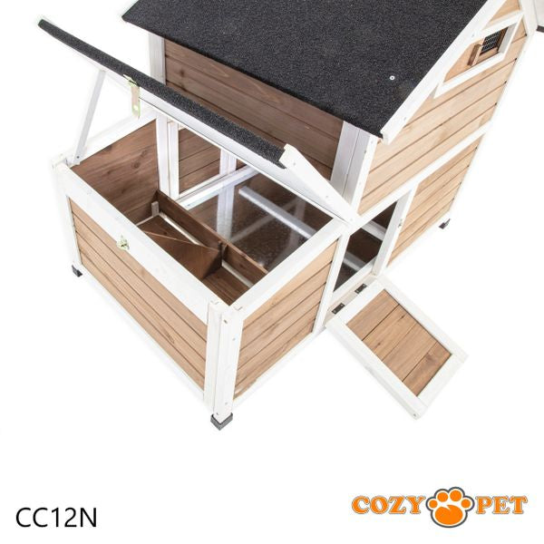 Chicken Coop by Cozy Pet Rabbit Hutch Model CC12N