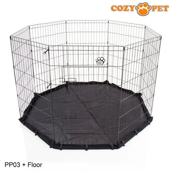 Playpen Puppy Rabbit with Floor by Cozy Pet - 92cm High - Model PP03 + Floor