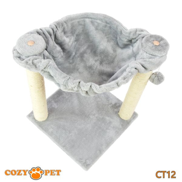 Cat Tree by Cozy Pet Deluxe Multi Level Cat Hammock - CT12-Light Grey