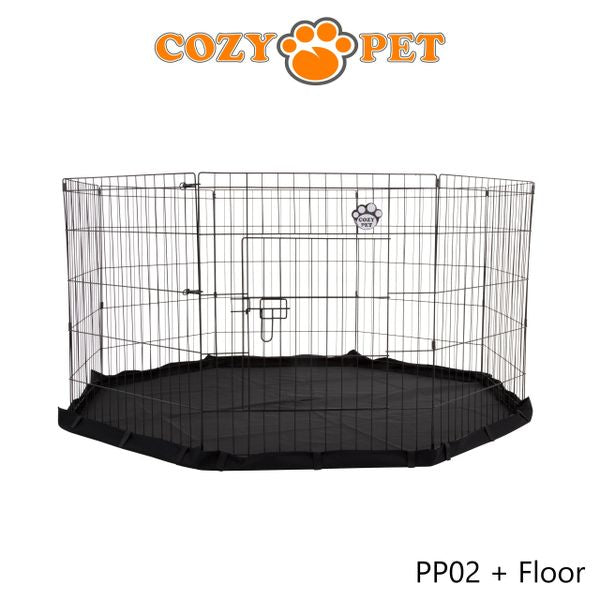 Playpen Puppy Rabbit with Floor by Cozy Pet - 76cm High - Model PP02 + Floor