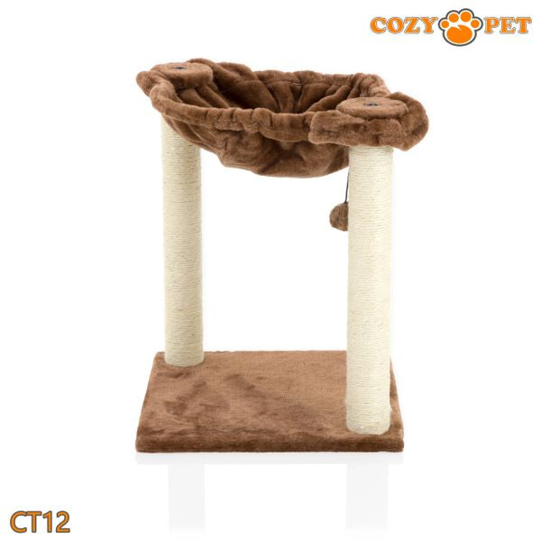 Cat Tree by Cozy Pet Deluxe Multi Level Cat Hammock - CT12-Choc