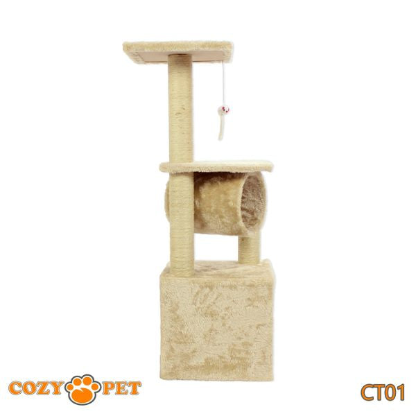 Cat Tree by Cozy Pet Deluxe Multi Level Cat Tree - CT01 - Beige