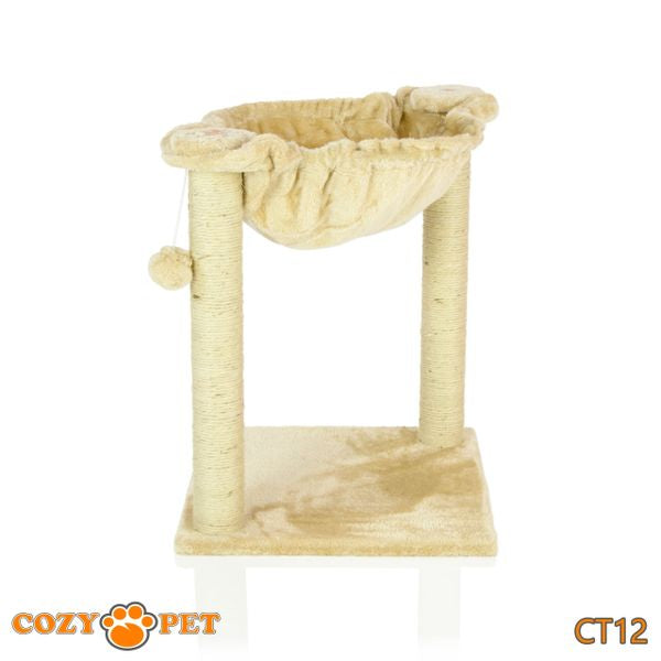 Cat Tree by Cozy Pet Deluxe Multi Level Cat Hammock - CT12-Beige