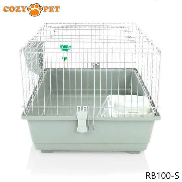 Rabbit Guinea Pig Indoor Cage by Cozy Pet 100cm for Rat, Chinchilla, Small Animals Hutch Model: RB100-S