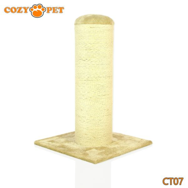 Cat Scratcher by Cozy Pet Deluxe Jumbo Scratching Post Cat Tree - CT07-Beige