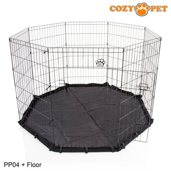 Playpen Puppy Rabbit with Floor by Cozy Pet - 100cm High - Model PP04 + Floor