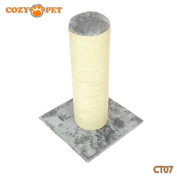 Cat Scratcher by Cozy Pet Deluxe Jumbo Scratching Post Cat Tree - CT07-Grey