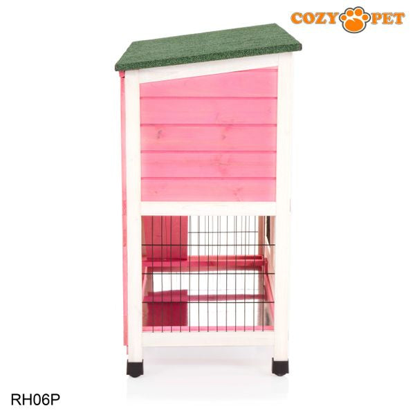 Rabbit Hutch 3ft by Cozy Pet - Pink - RH06P