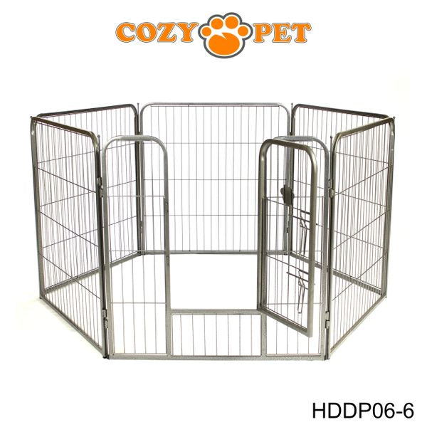 Heavy Duty Playpen 6-Sided 80cm Tall by Cozy Pet Model HDDP06-6