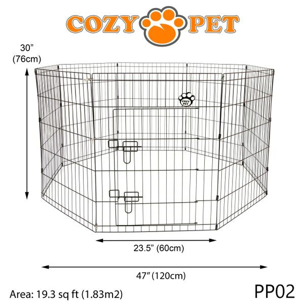 Playpen Puppy Rabbit by Cozy Pet - 76cm High - Model PP02