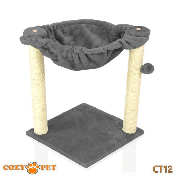 Cat Tree by Cozy Pet Deluxe Multi Level Cat Hammock - CT12-Dark Grey