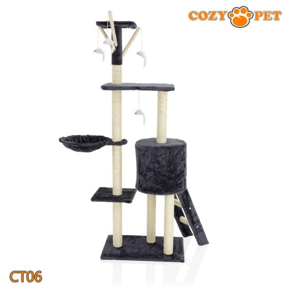 Cat Tree by Cozy Pet Deluxe Multi Level Cat Tree - CT06-Dark Grey