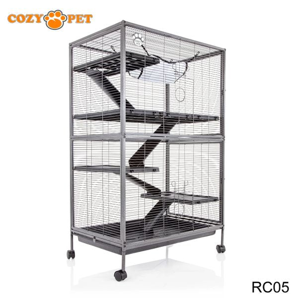 Rodent Cage by Cozy Pet 11mm Narrow Bar Spacing for Rat, Chinchilla, Degu, Ferret Model RC05