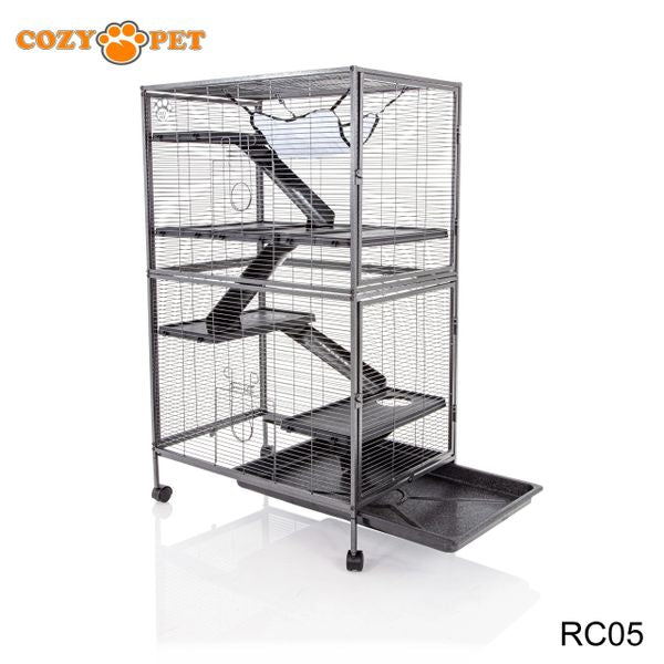 Rodent Cage by Cozy Pet 11mm Narrow Bar Spacing for Rat, Chinchilla, Degu, Ferret Model RC05