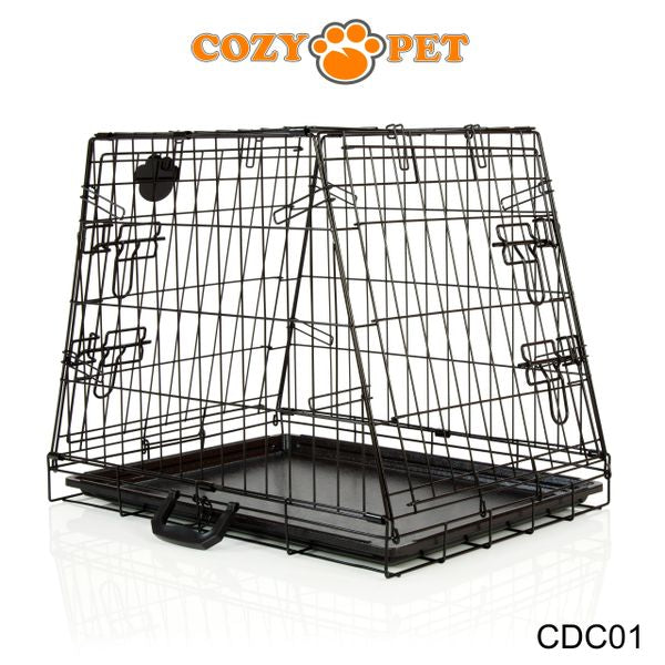 Car Dog Cage by Cozy Pet Travel Puppy Crate Pet Carrier Transport CDC01 - RET - Customer Return 40% Discount.