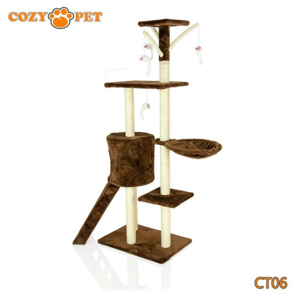 Cat Tree by Cozy Pet Deluxe Multi Level Cat Tree - CT06-Choc