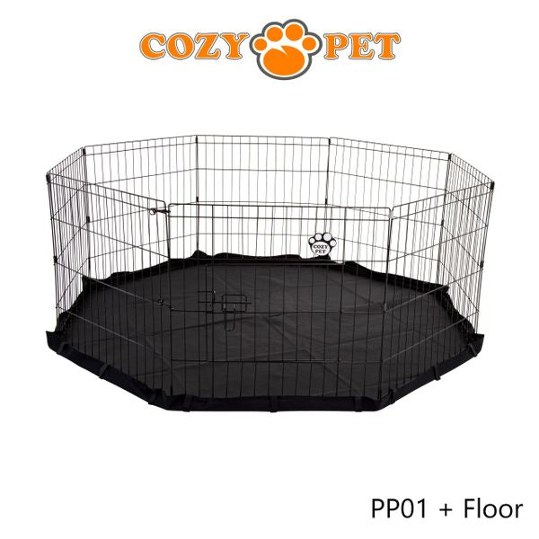 Playpen Puppy Rabbit with Floor by Cozy Pet - 61.5cm High - Model PP01 + Floor