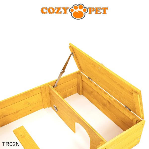 Tortoise Table by Cozy Pet Guinea Pig, Hamster, Rabbit Run - Natural - TR02N