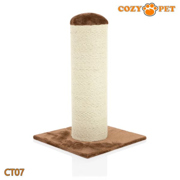 Cat Scratcher by Cozy Pet Deluxe Jumbo Scratching Post Cat Tree - CT07-Choc